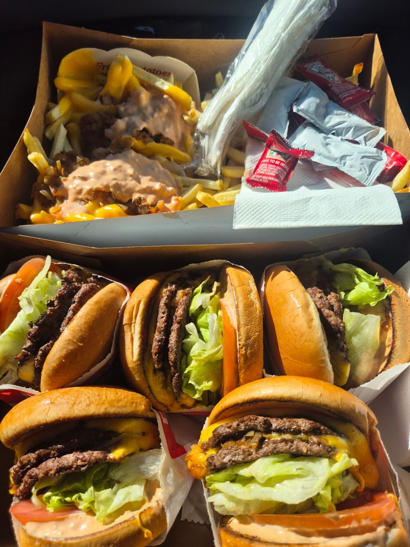 Animal Style Burger
