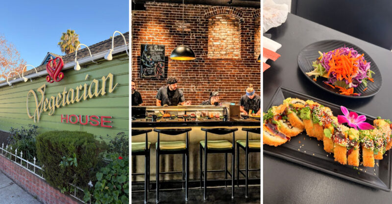 15 California Cities Where Vegetarians And Vegans Eat Exceptionally Well