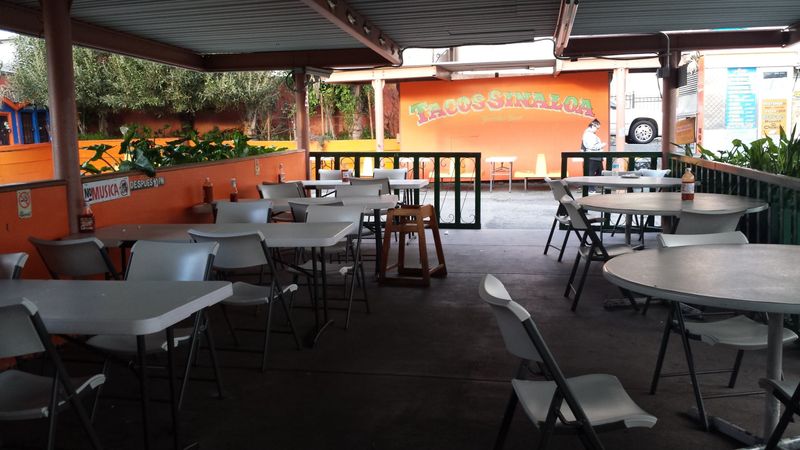 Outdoor Seating Under A Covered Patio