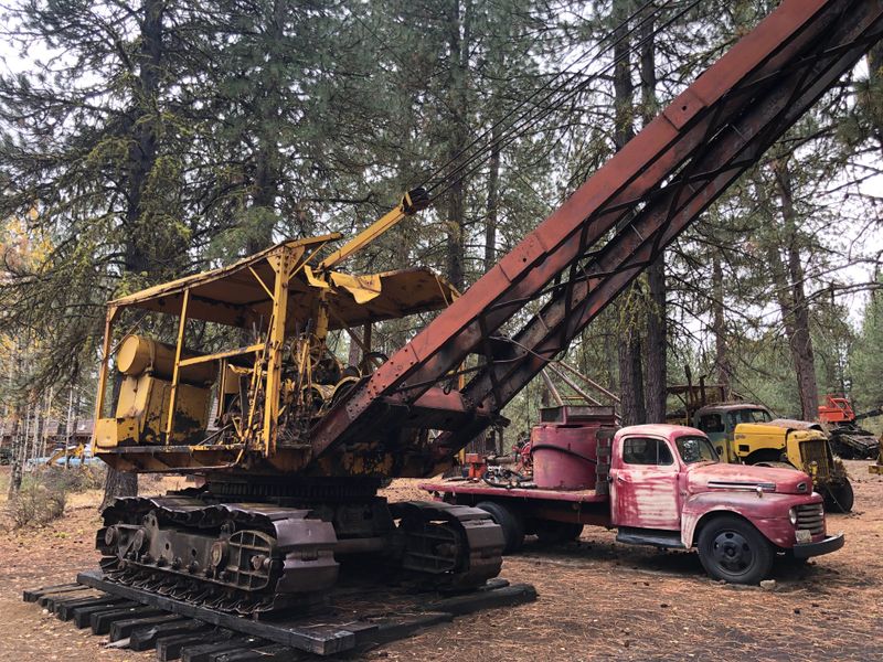 The Rare 1926 McGiffert Log Loader on Display