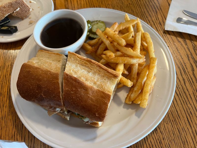 Fresh Abalone Sandwich On Homemade Sourdough