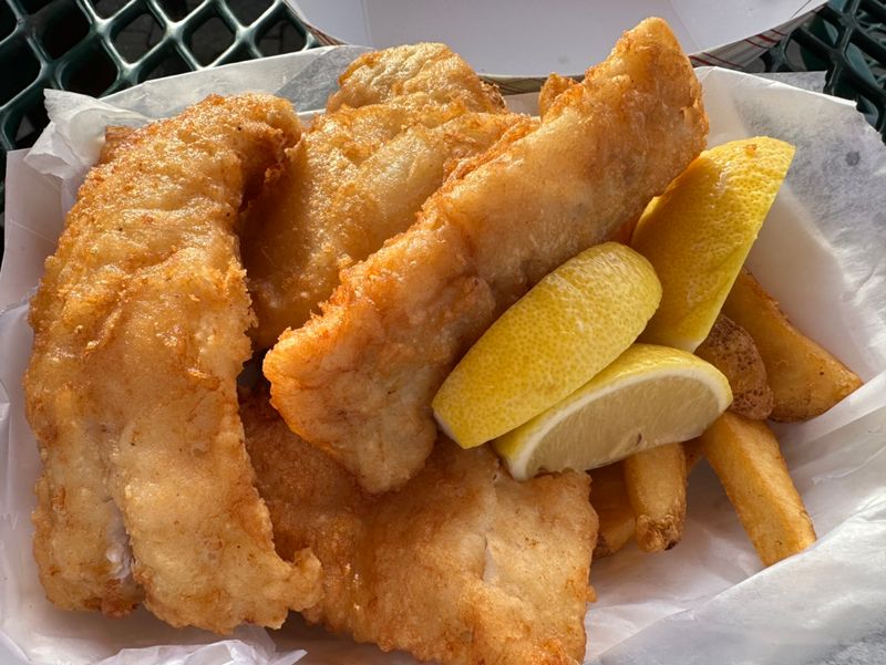 Golden Fried Cod Makes The Fish And Chips Legendary