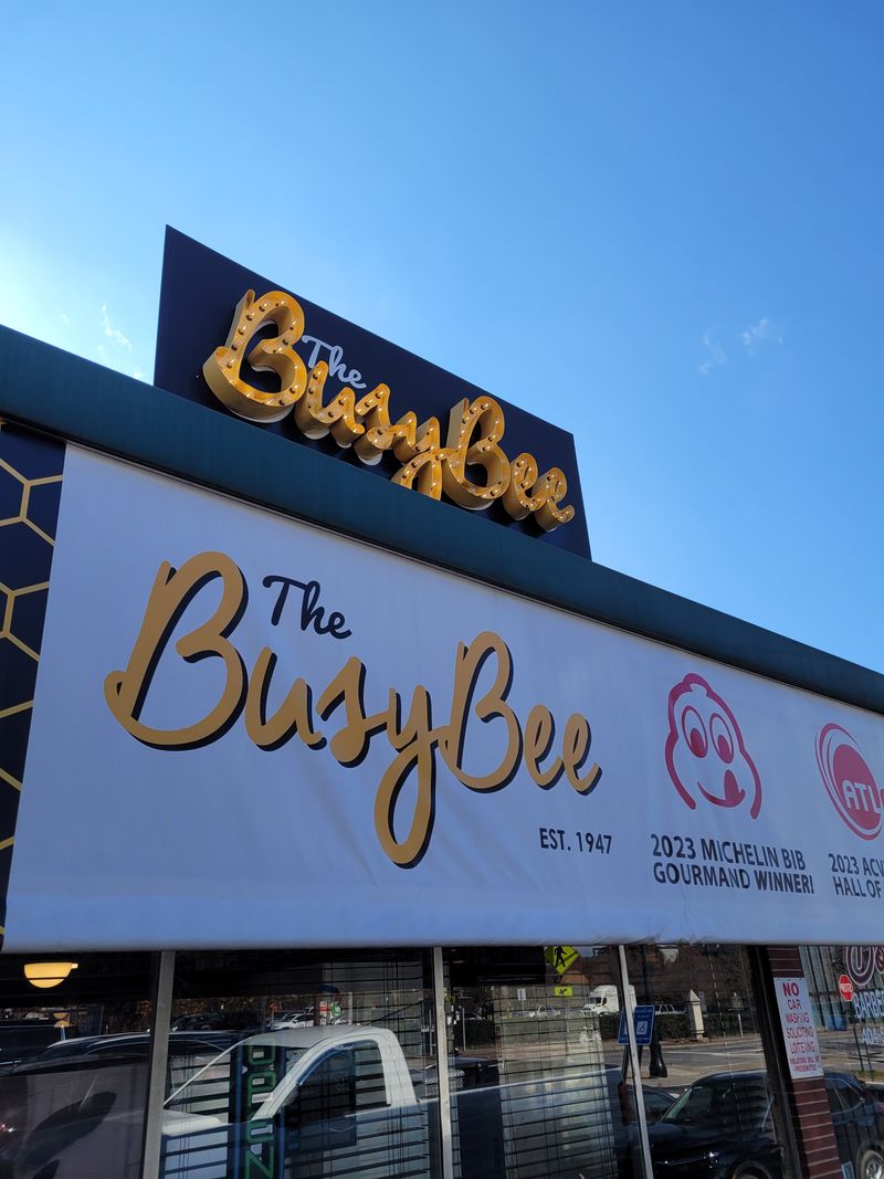 These 15 Georgia Food Joints Are The Ones Locals Love To Argue About In A Good Way - Decor Hint Busy Bee Cafe in Atlanta