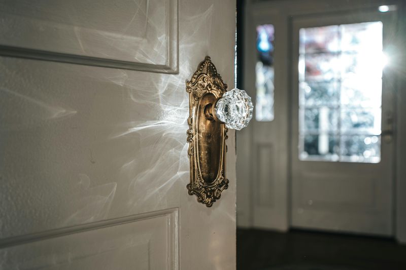 Vintage Glass Doorknobs