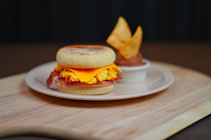 Bodega Bacon Egg And Cheese On A Roll