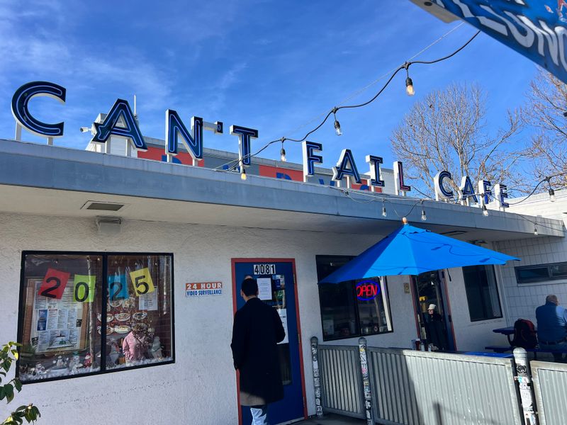 California's 14 Legendary Giant Pork Tenderloin Sandwiches Worth The Hype - Decor Hint Rudy's Can't Fail Cafe