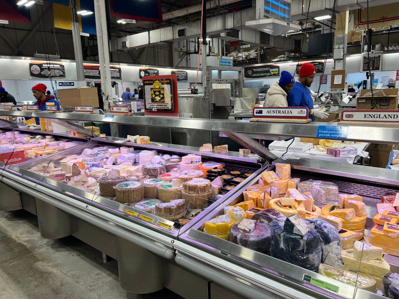 Cheese Department That Could Fill A European Cave