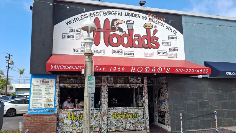 This Hole-In-The-Wall California Restaurant Is Famous For Its Giant Bacon Cheeseburgers - Decor Hint Ocean Beach Location Sits Steps From The Sand And Pier