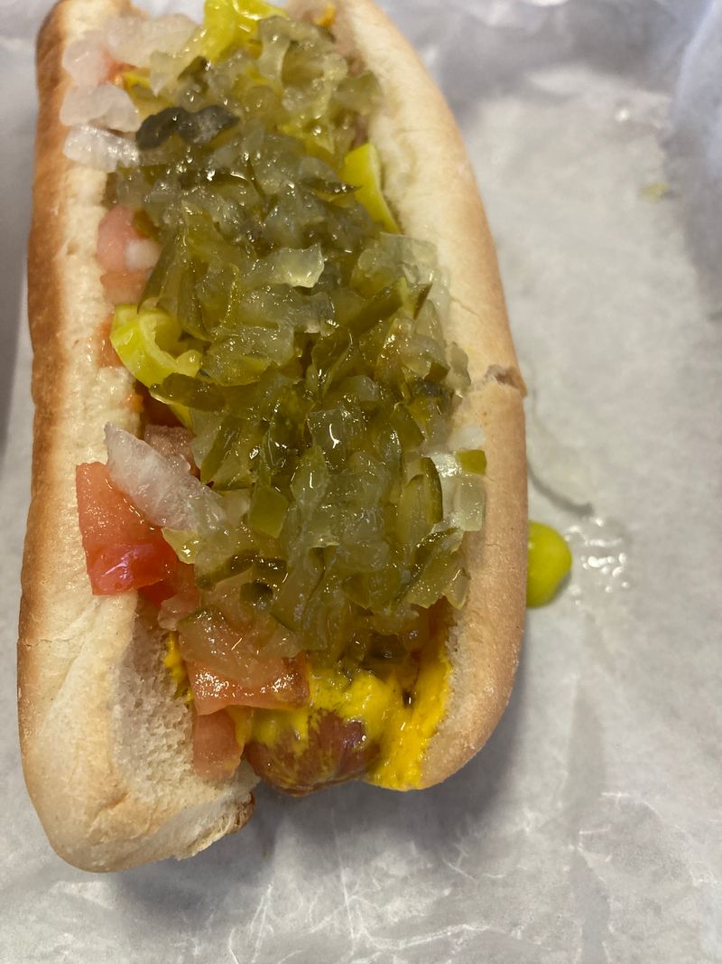 Carolina-Style Hotdog/Burger All The Way