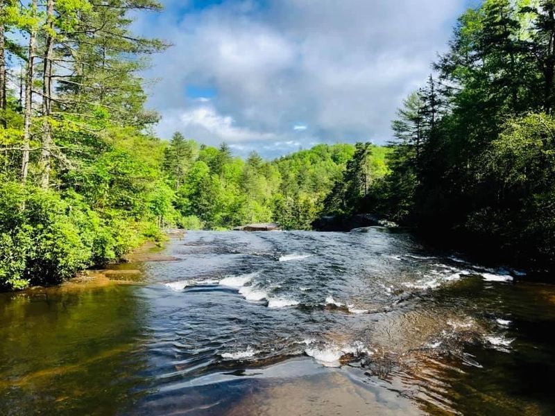 Looking Glass Rock: Massive Granite Dome Reflecting Sunlight