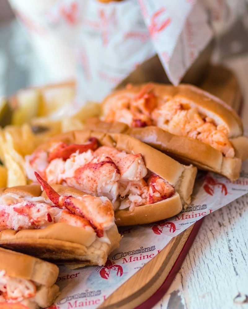 This Georgia Food Truck Serves Lobster Rolls Worth Crossing Counties For - Decor Hint Maine-Style Rolls Offer Classic Cold Lobster with Mayo