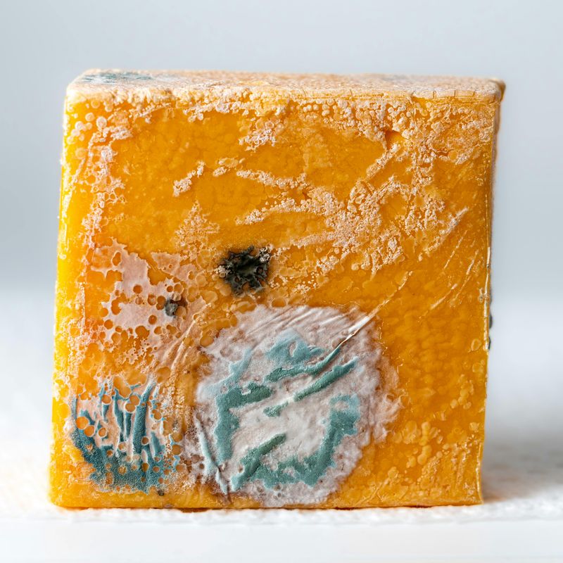 New Yorkers, You're Holding Onto These 14 Fridge Items Way Too Long - Decor Hint Moldy Block Cheese Edges