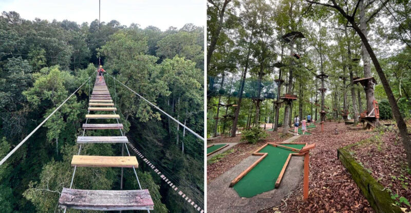 Enjoy Georgia’s Coolest Winter Outdoor Playground At Historic Banning Mills