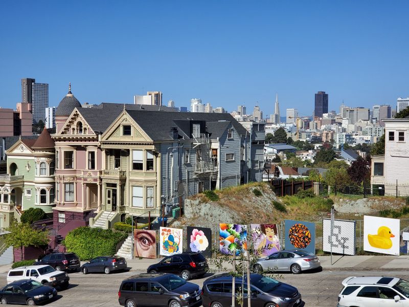 Visit The Painted Ladies At Alamo Square