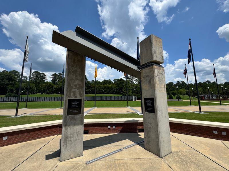 Beautiful Memorial Gardens and Reflection Areas