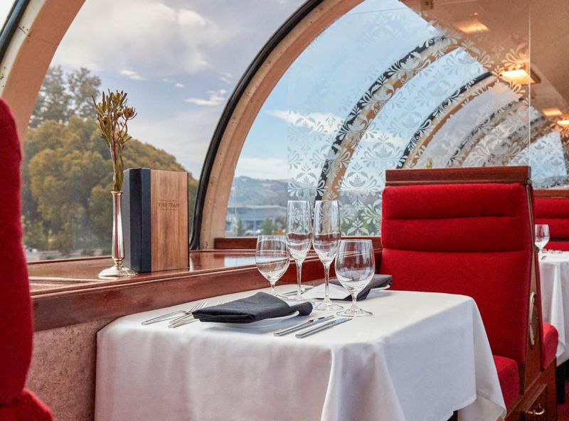 This California Wine Train Pairs Panoramic Views With Fine Dining - Decor Hint Diverse Experiences For Different Schedules