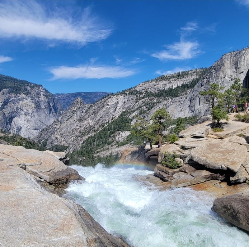 Mist Trail To Nevada Falls