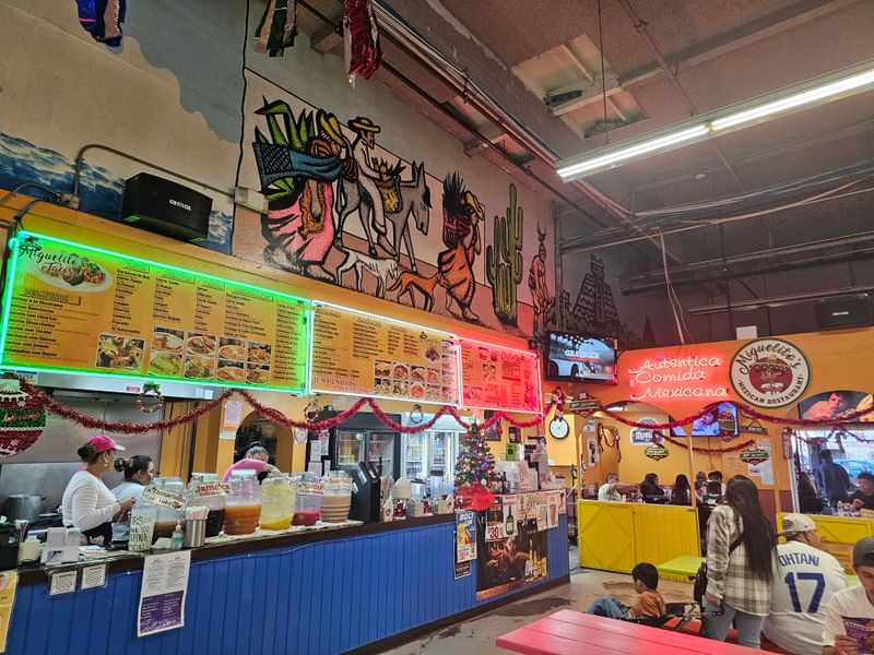 Diverse Food Court With Eight Restaurants