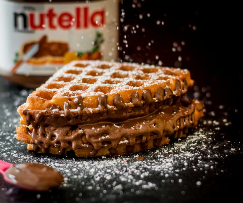 Frozen Waffles With Added Sugars