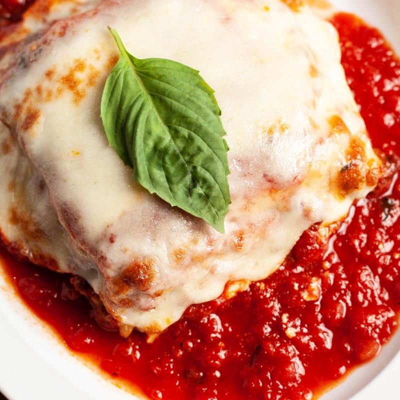 Lasagna Made With Homemade Pasta Sheets