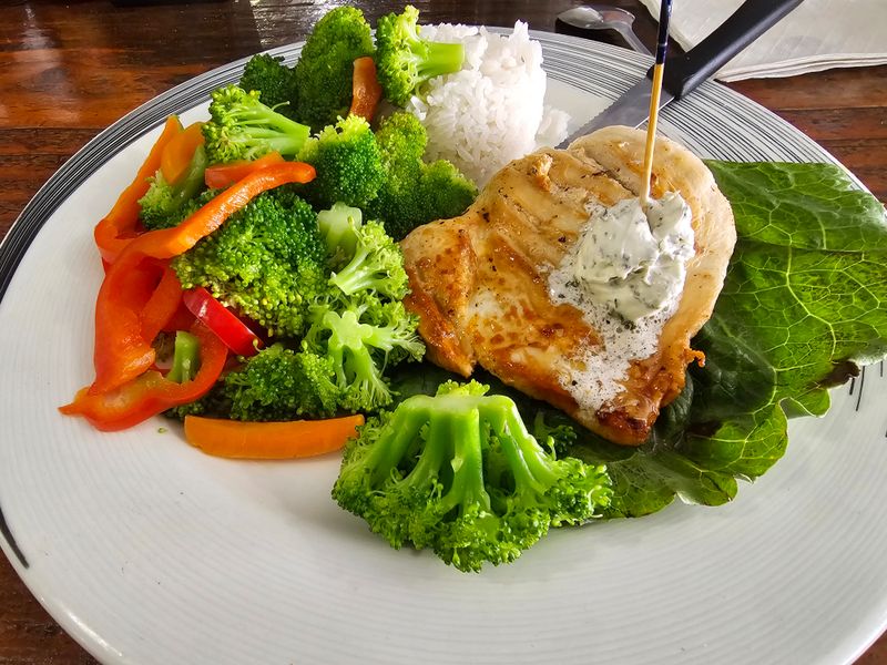 Salmon And Chicken Dinners Offer Lighter Options