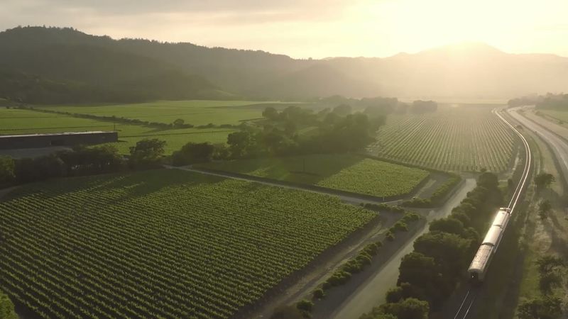 This California Wine Train Pairs Panoramic Views With Fine Dining - Decor Hint A Scenic Route Through Vineyard Landscapes