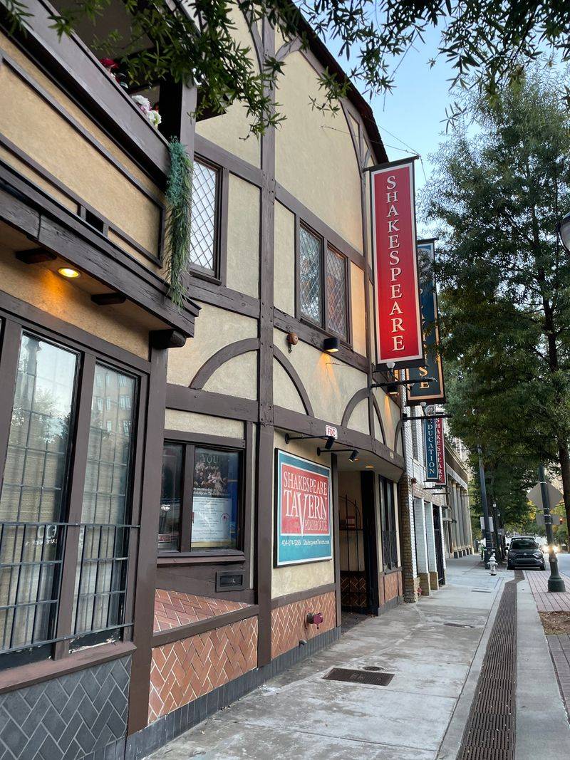 Step Inside Atlanta's Georgia Shakespeare Tavern Where Sword Fights Happen Inches From Your Table - Decor Hint Accessible Introduction to Shakespeare