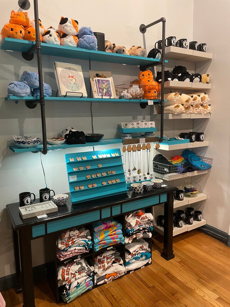 This North Carolina Rescue Cat Café Is Purr-fection In Every Sip And Snuggle - Decor Hint Supporting Local Artists And Businesses