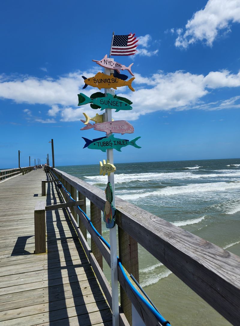 This Hidden North Carolina Beach Town Is The Coast's Best-Kept Secret - Decor Hint Vesta Pier's Historic Fishing Spot