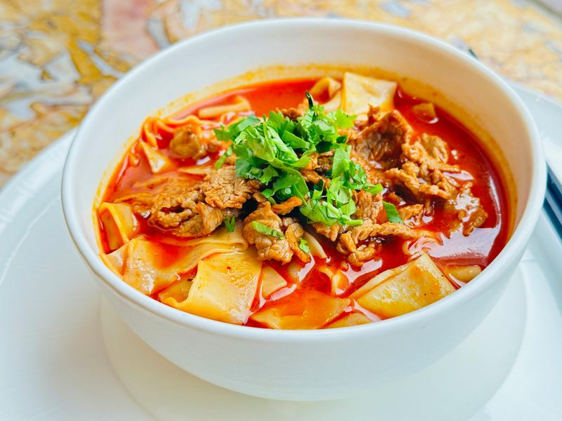 Xi’An Style Spicy Cumin Lamb Hand Pulled Noodles