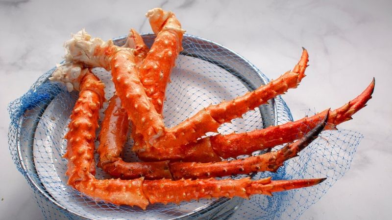 Snow Crab Legs And King Crab Are The Stars Of The Buffet Spread