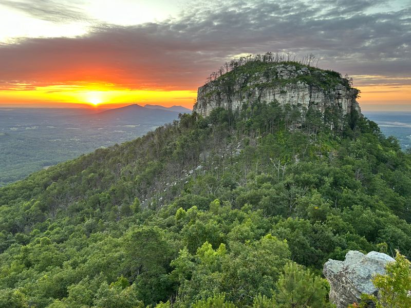 12 Epic Day Trips To Explore In North Carolina - Decor Hint Pilot Mountain State Park