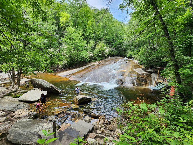 Sliding Rock: Nature's 60-Foot Water Slide