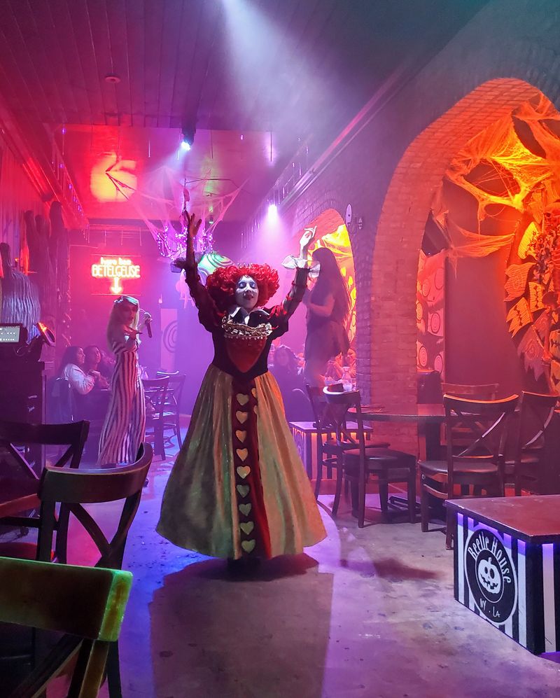 Live Performers Embody Tim Burton Characters Throughout The Evening