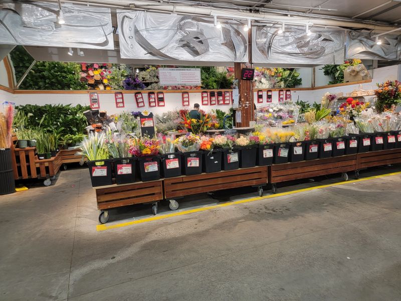 Cafeteria Seating Area For Resting And Sampling Purchases