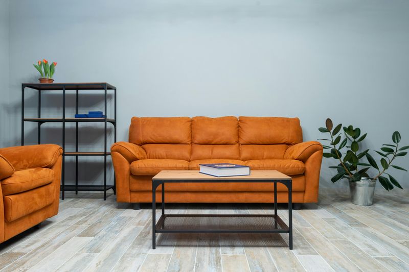 North Carolina Experts Reveal 12 Couch Colors To Avoid - Decor Hint Neon Orange