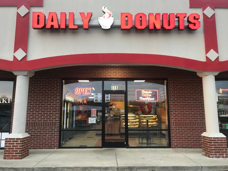 These Doughnut Shops In North Carolina Are National-Level Delicious - Decor Hint Daily Donuts, Graham
