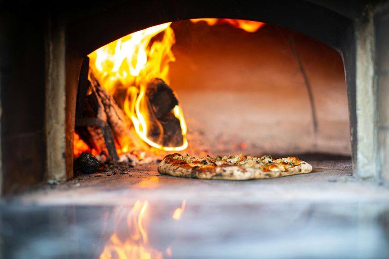 This Hidden Italian Restaurant In Georgia Has Locals Talking 15 Things That Set FraLi Gourmet Apart - Decor Hint Traditional Wood-Fired Pizza Oven