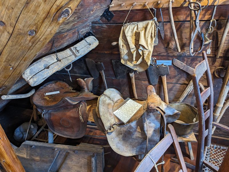 A Relocated Pioneer Village Preserving 1800s Architecture