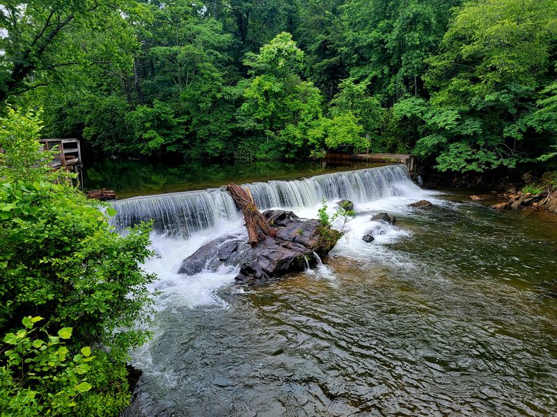 This Old-Fashioned Georgia Grist Mill Is A Delicious Step Straight Back Into The 1870s - Decor Hint The Soothing Sound of Rushing Water