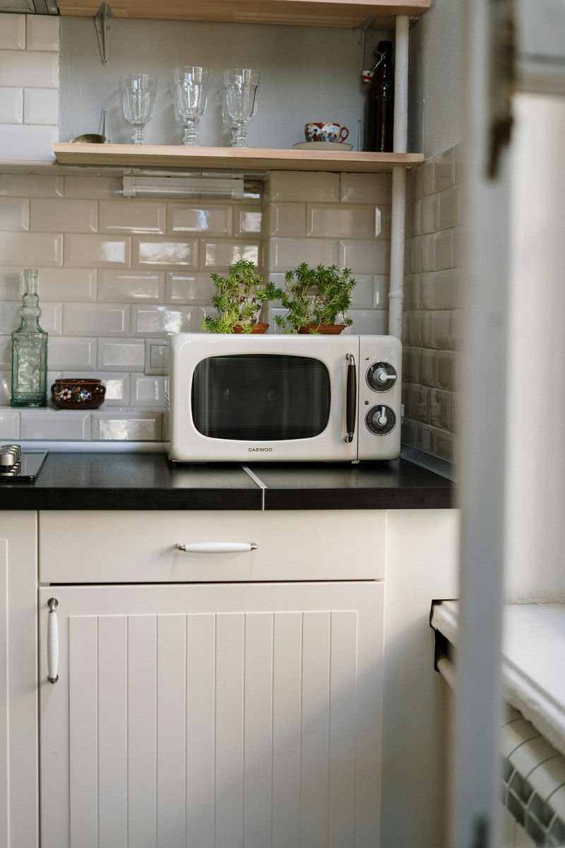 Exposed Microwave Eyesore