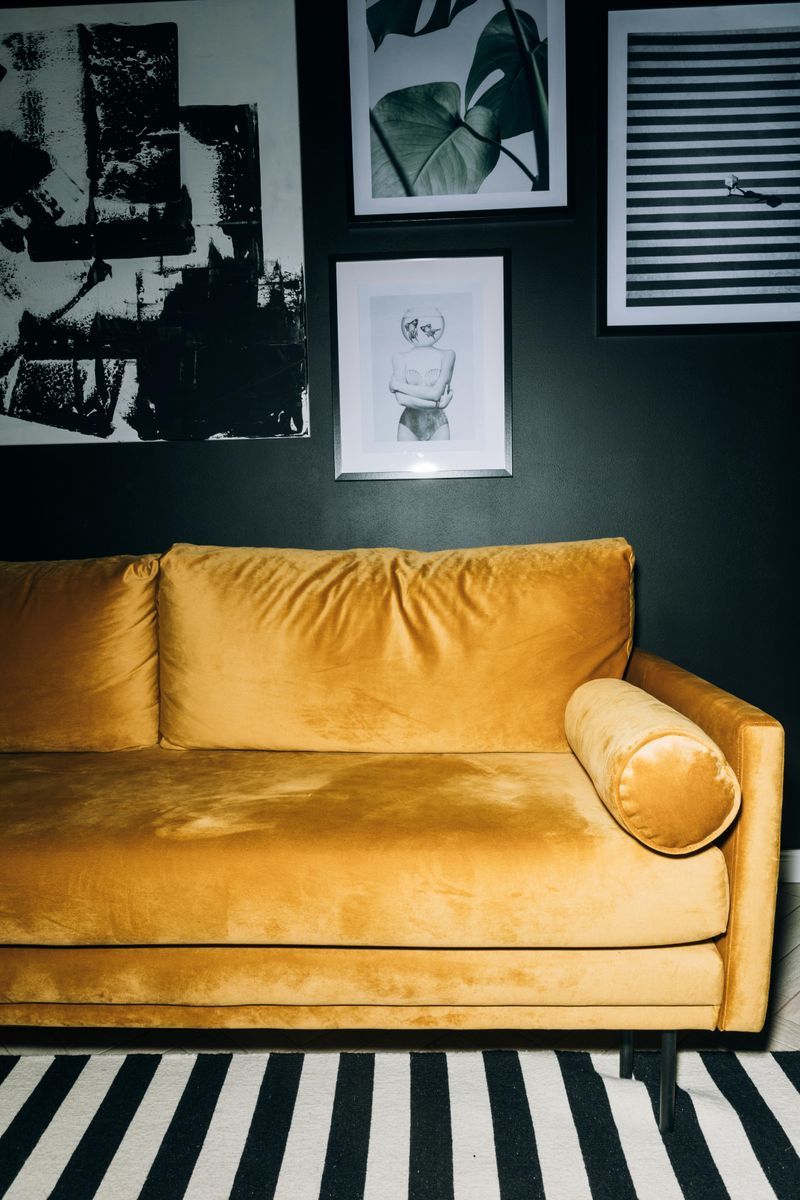 North Carolina Experts Reveal 12 Couch Colors To Avoid - Decor Hint Mustard Yellow