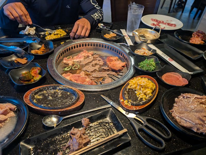 Chino Restaurant Serves Korean BBQ That Locals Can't Stop Raving About - Decor Hint Traditional Korean Side Dishes Shine Bright