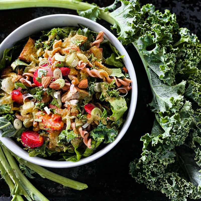 Spicy Kale Togarashi Crunch