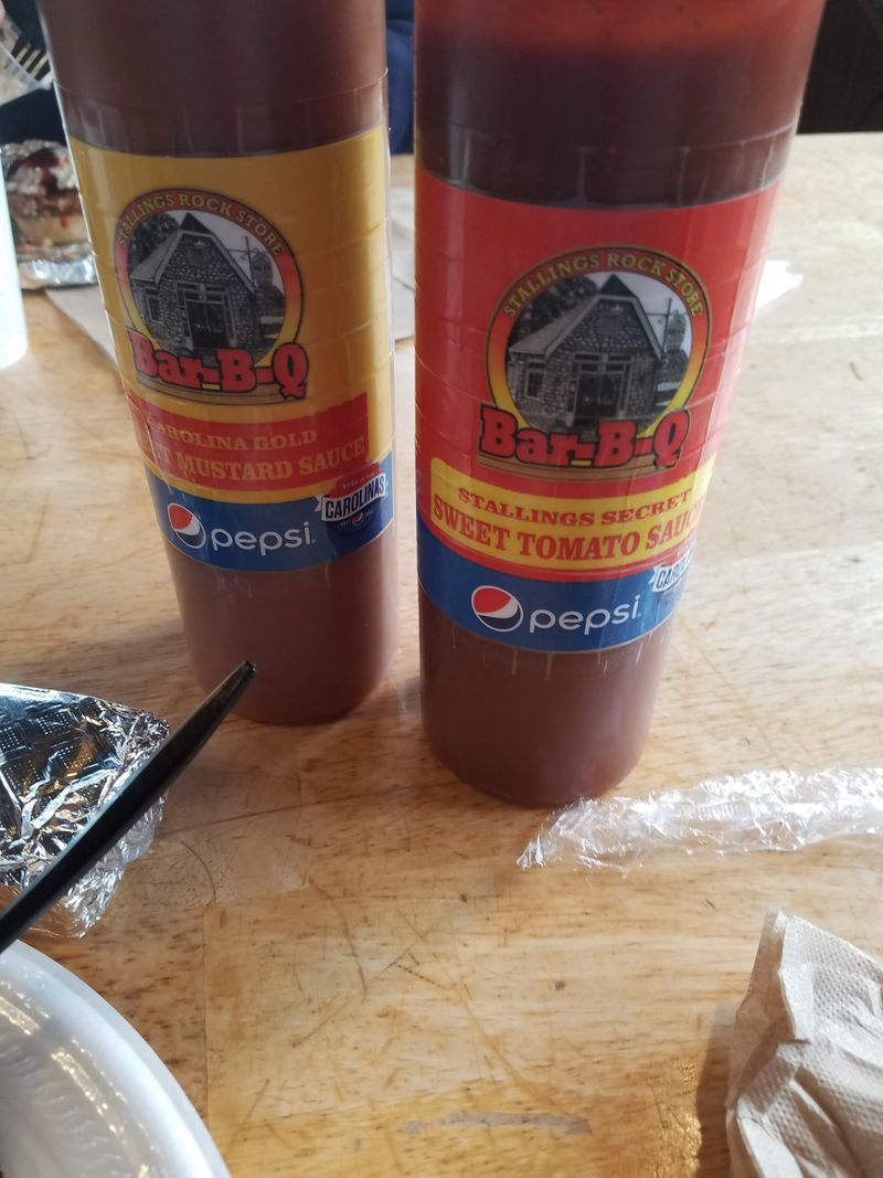 This Historic North Carolina BBQ Joint Turns Meat Lovers Into Regulars - Decor Hint Homemade Sauces Including Spicy Vinegar Options