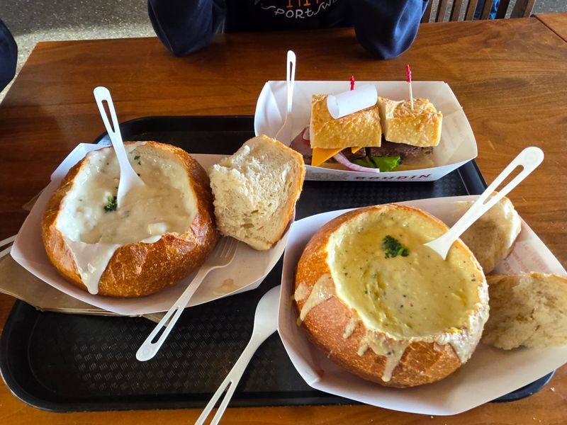 15 California Road Trip Foods Worth Pulling Over For Every Time - Decor Hint San Francisco Sourdough Bread Bowl