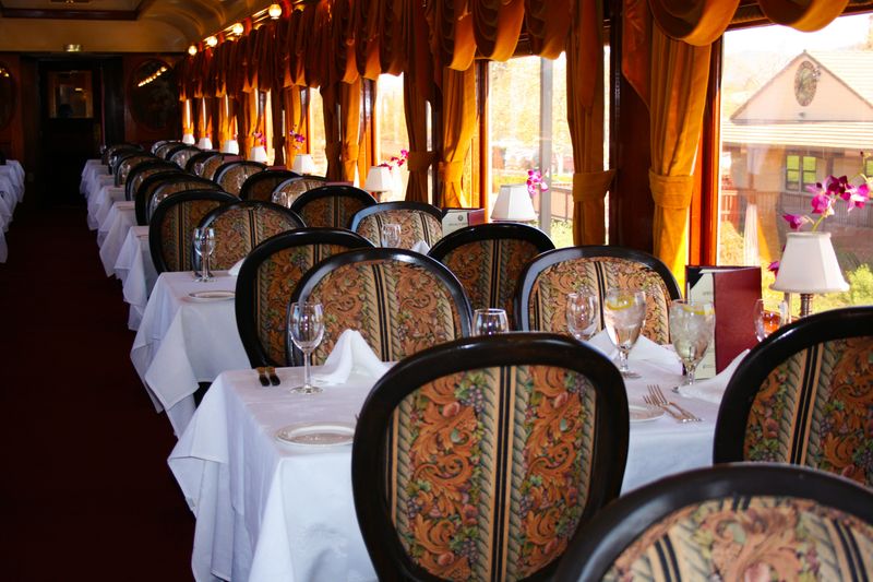 This California Wine Train Pairs Panoramic Views With Fine Dining - Decor Hint Station Amenities Enhance The Visit