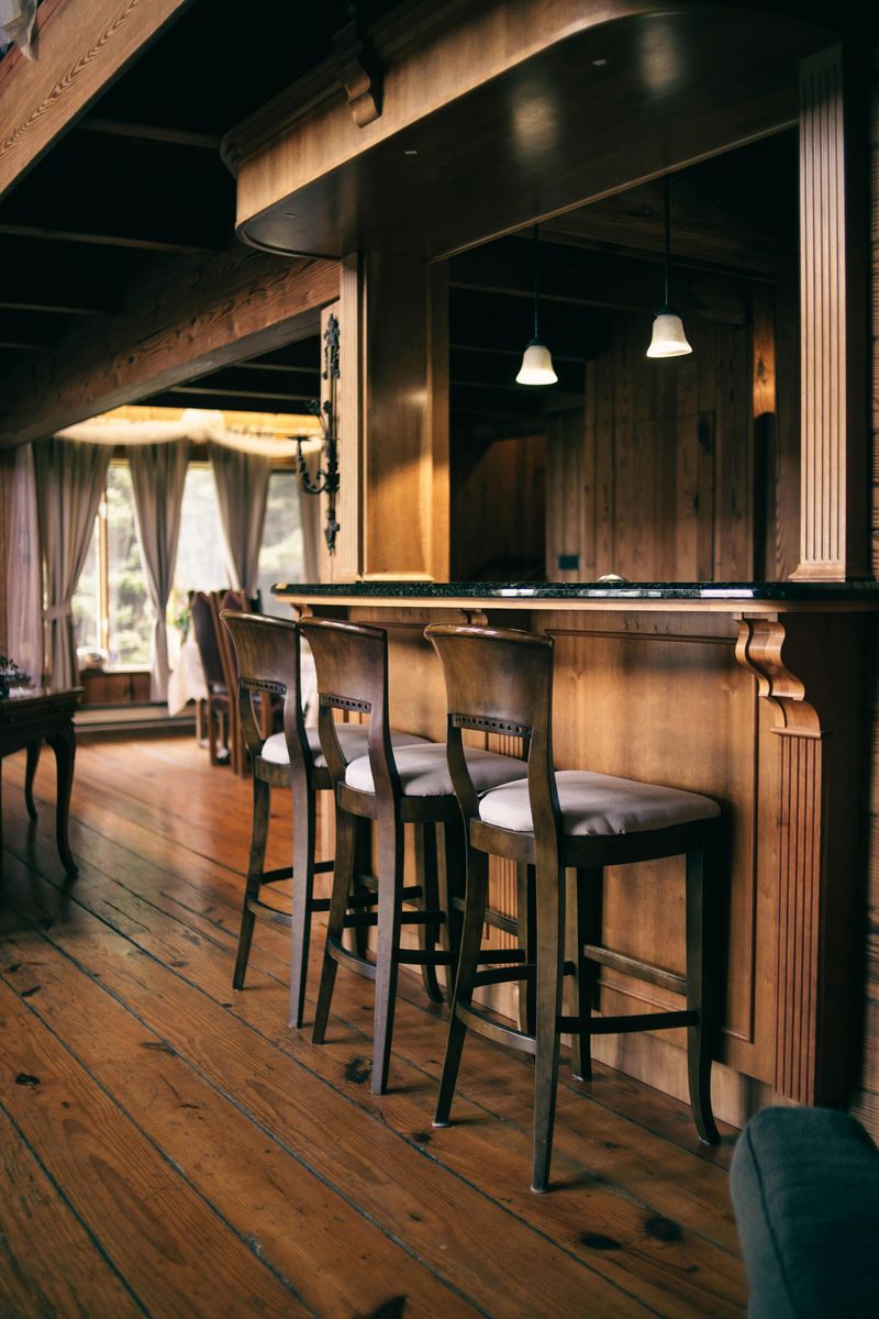 Exposed Wooden Beams