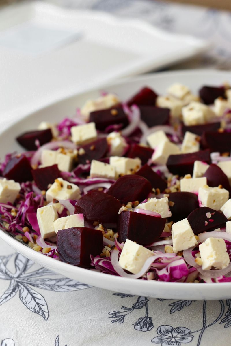 Roasted Beet Citrus Mosaic