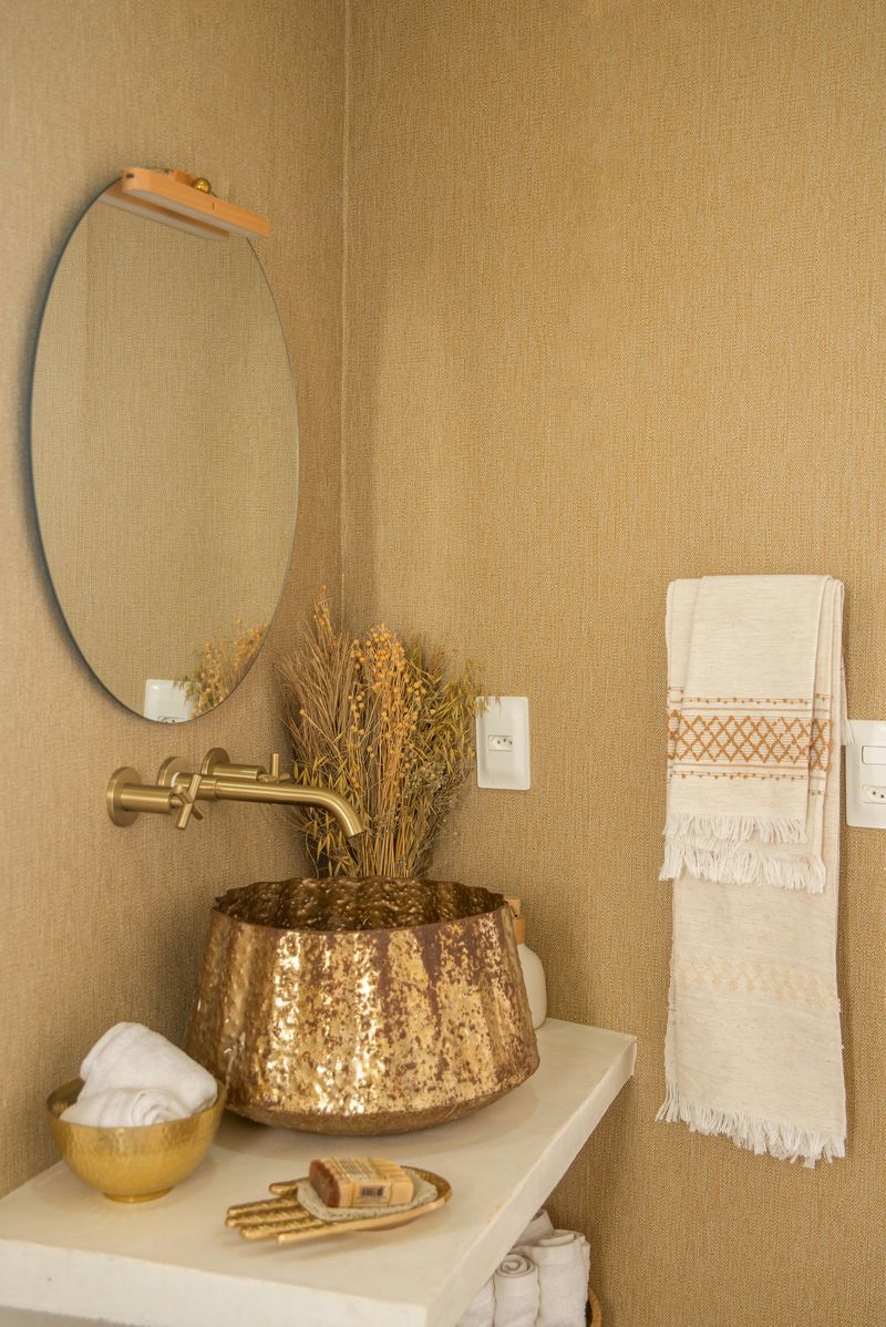 Brass And Aged Gold Fixtures